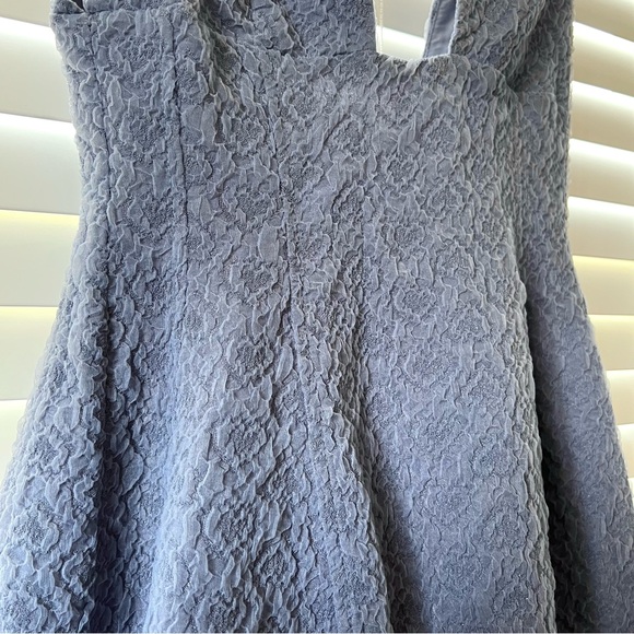 NWT WeWoreWhat V Neck Textured Mini Dress - Picture 6 of 9